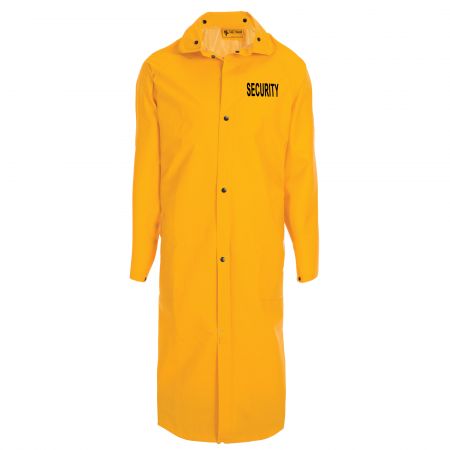 Basic Yellow Raincoat or "SECURITY" Printed on